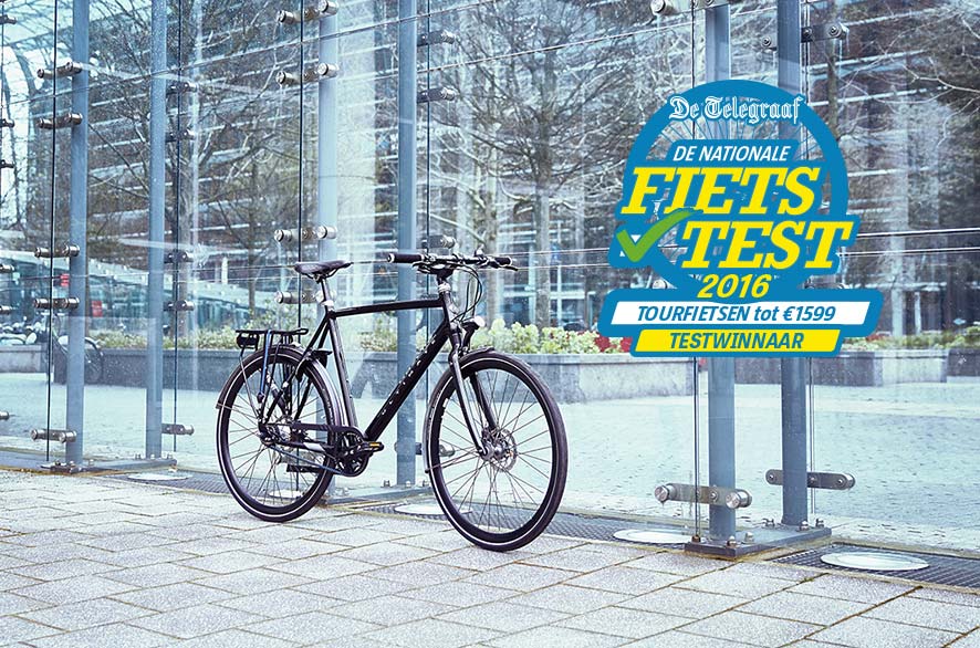 De Ultimate S8 heeft met grote afstand de eerste plaats behaald inDe Telegraaf Nationale Fietstest in decategorie Tourfietsen!