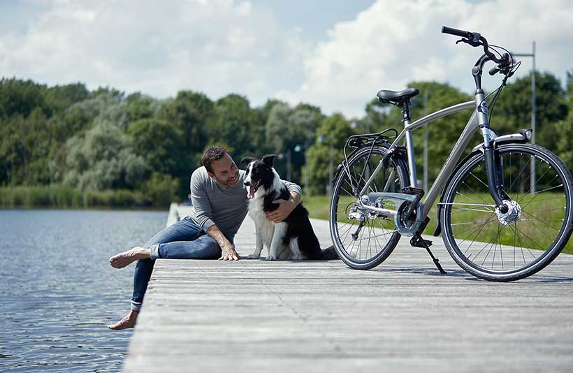Radeln Sie sportlich und bequem zur Arbeit oder machen Sie eine längere Radtour!