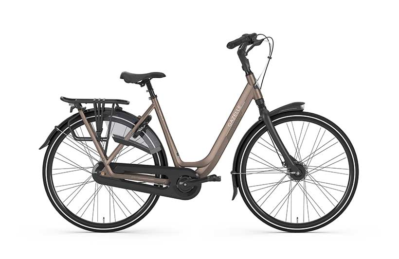 De Grenoble is een eigentijdse stadsfiets met een modern frame en de beste onderdelen. Bij het ontwerp van de fiets is er extra gelet op integratie en rijgedrag.