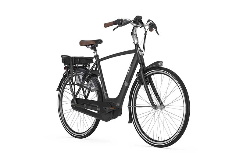 Een fiets die wel tegen een stootje kan door de krasbestendige lak, het zeer sterke aluminium frame en de gesloten kettingkast